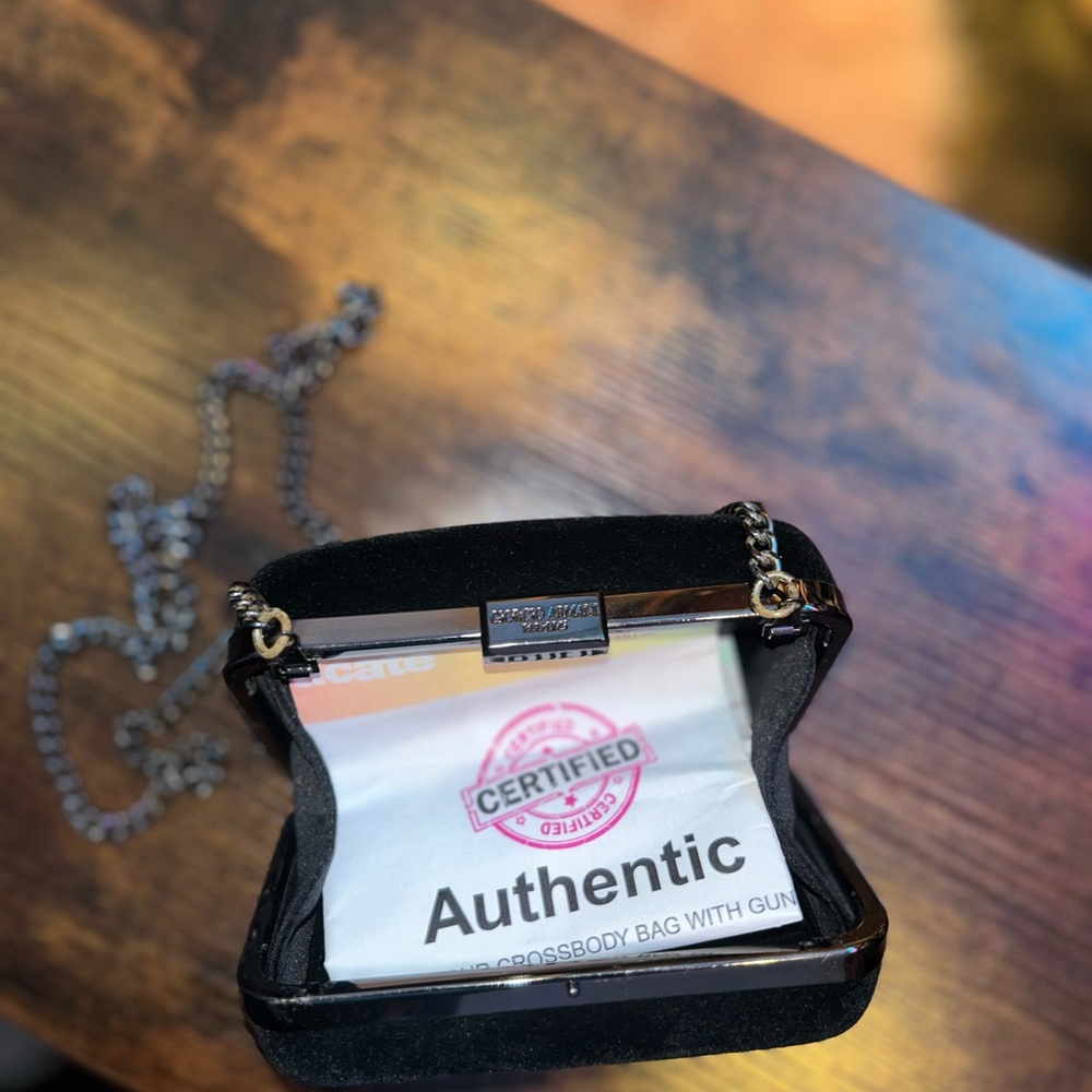Authentic Giorgio Armani Velvet Clutch - Picture 7 of 9